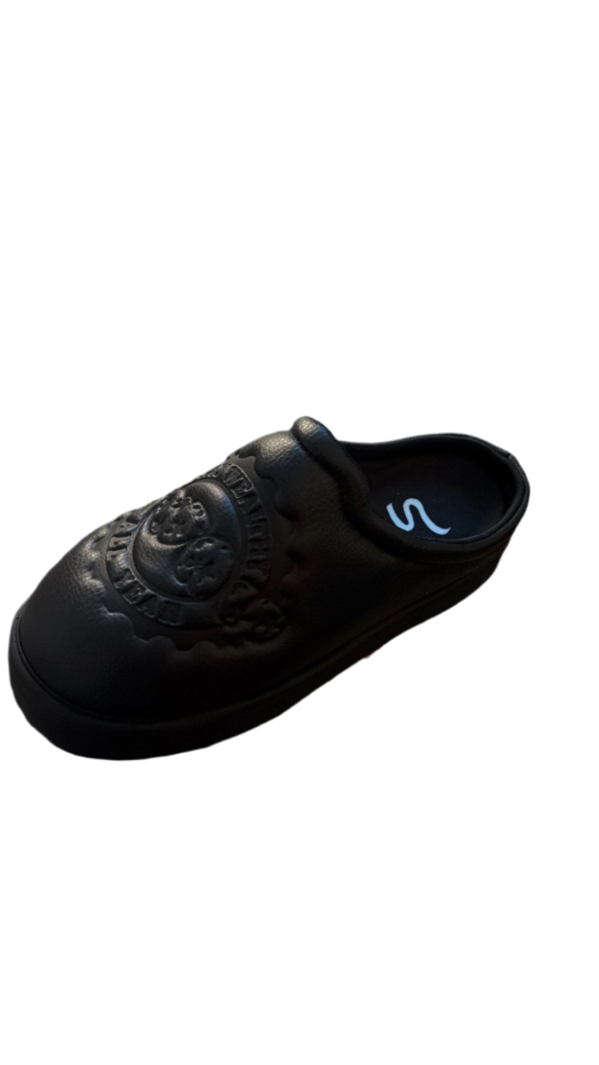 Sway OG Embossed Leather Slides