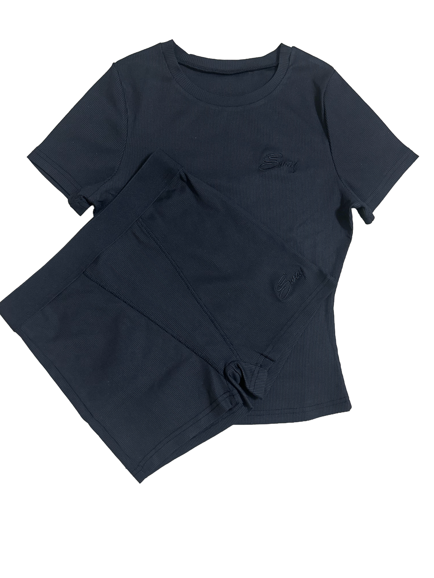 Black Women Shirt Set