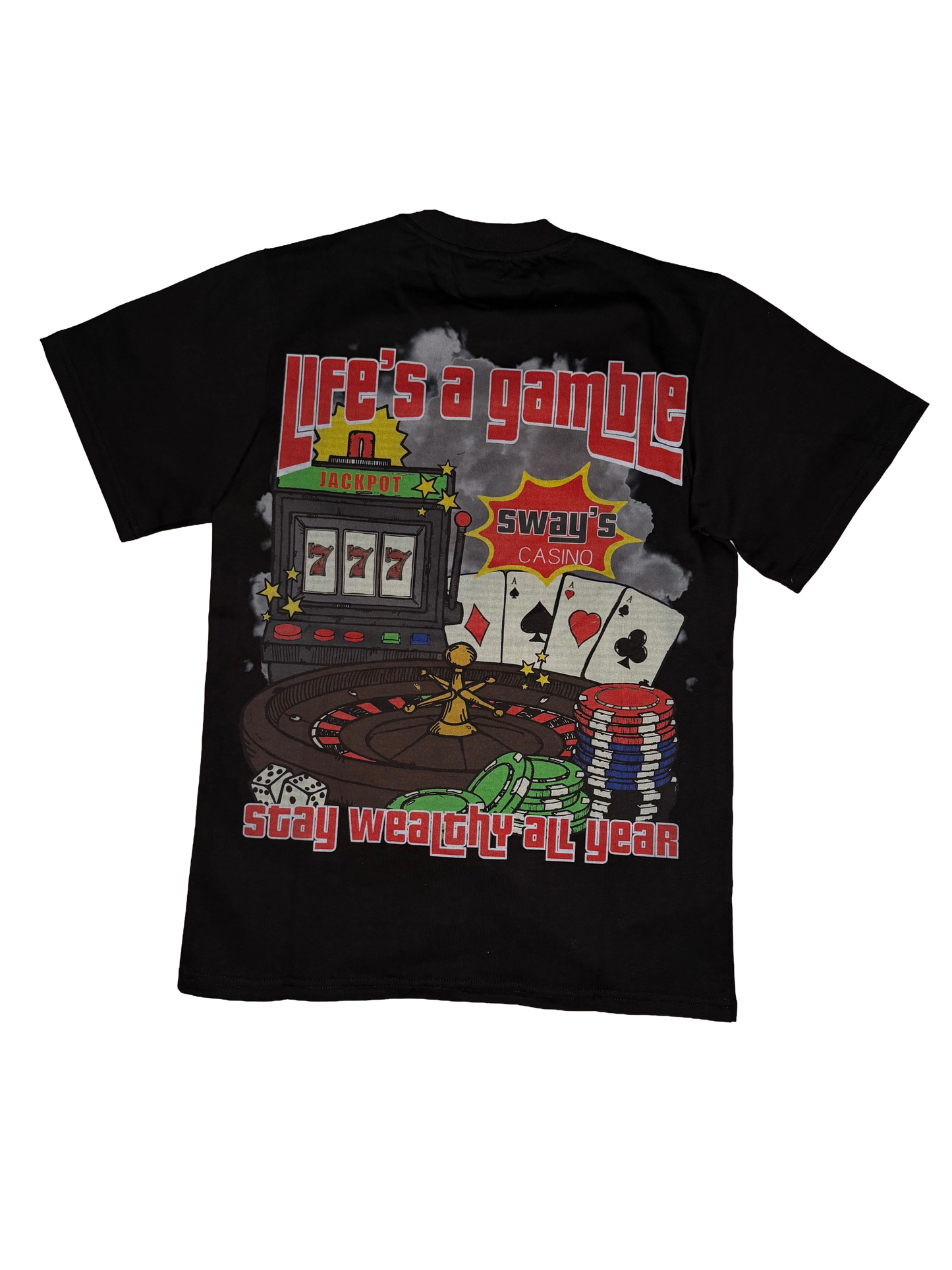 Black Life’s A Gamble Tee