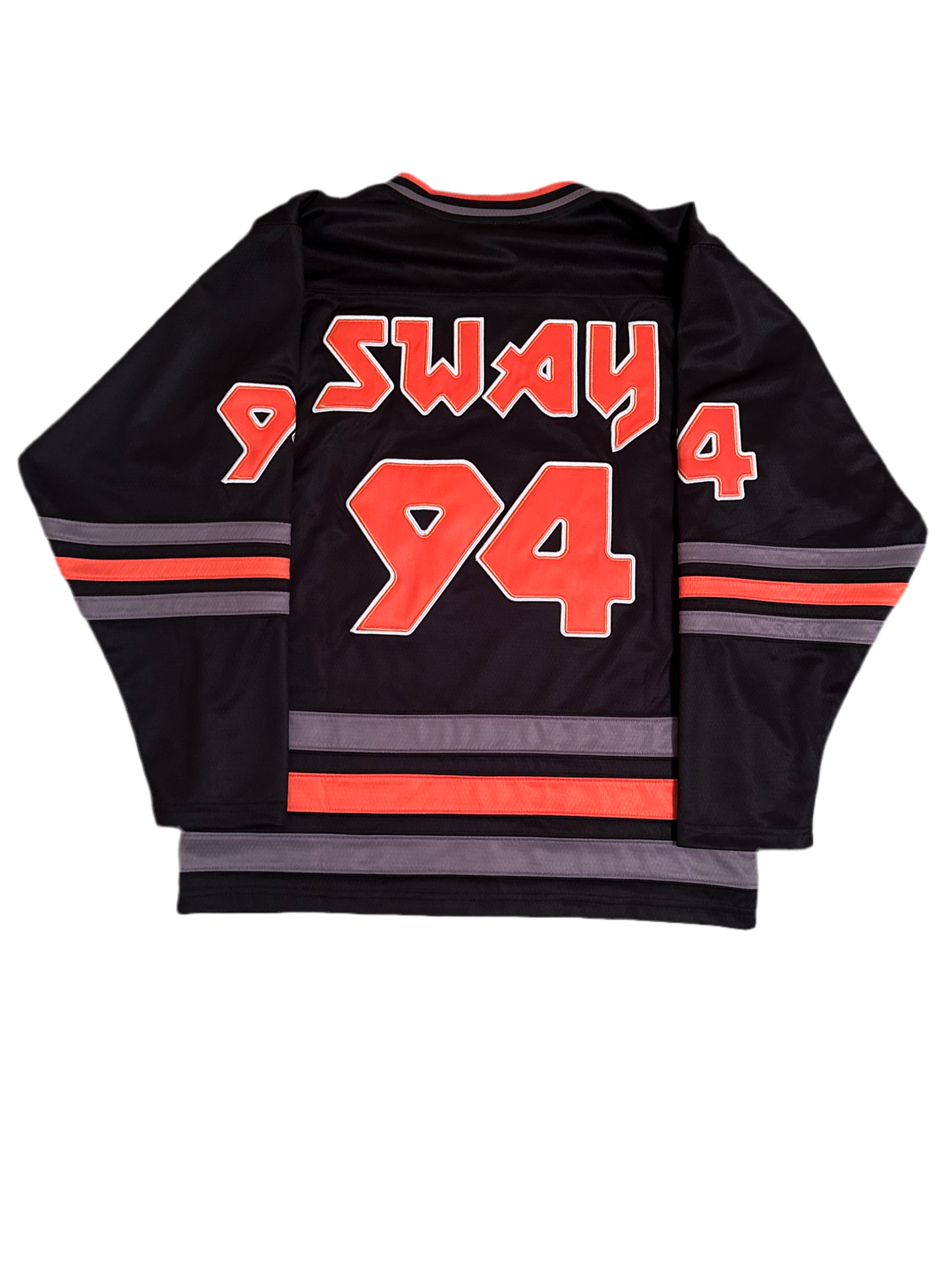Black / Orange / Grey Hockey Jersey