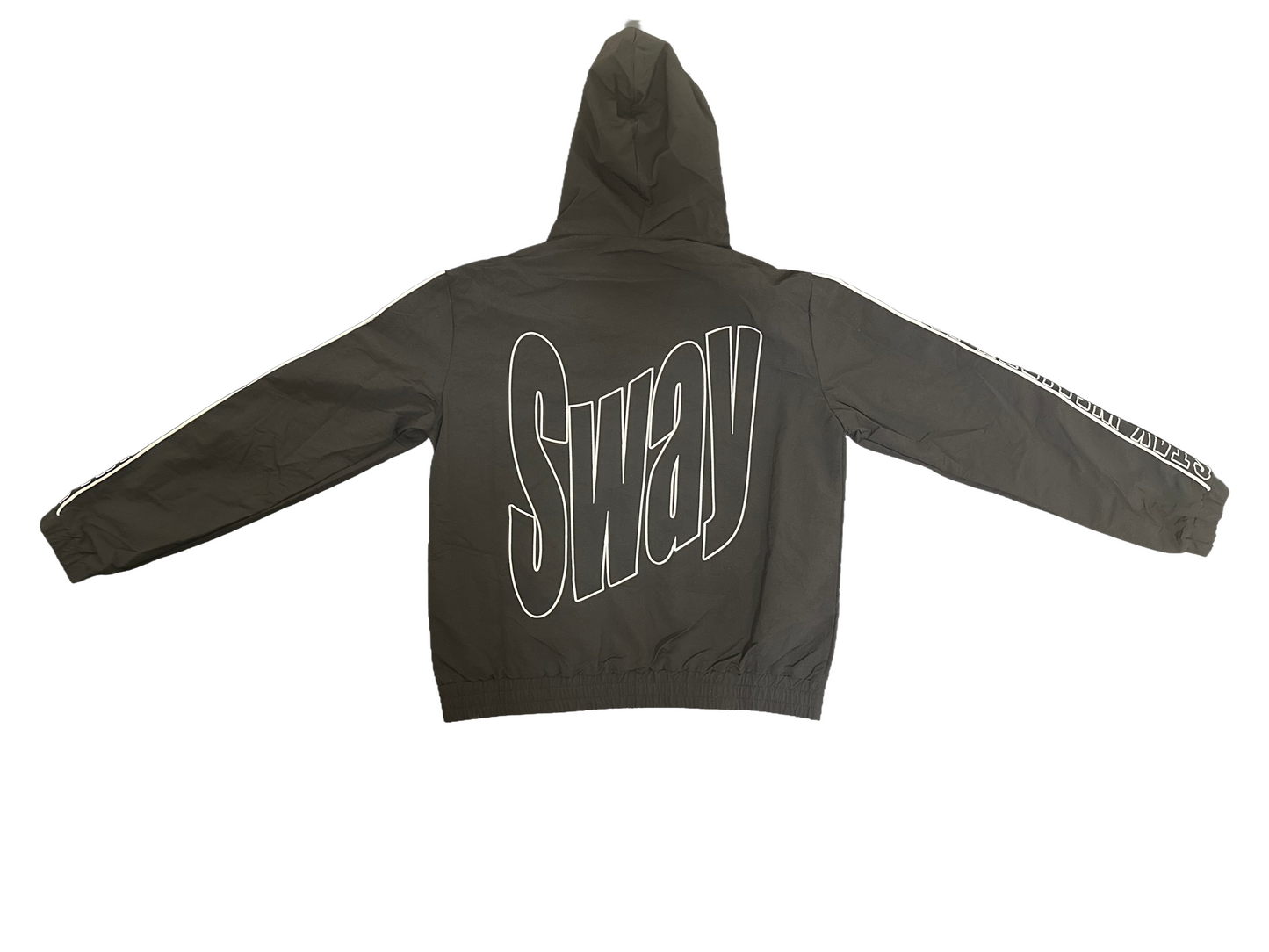 Black Sway Windbreaker Set