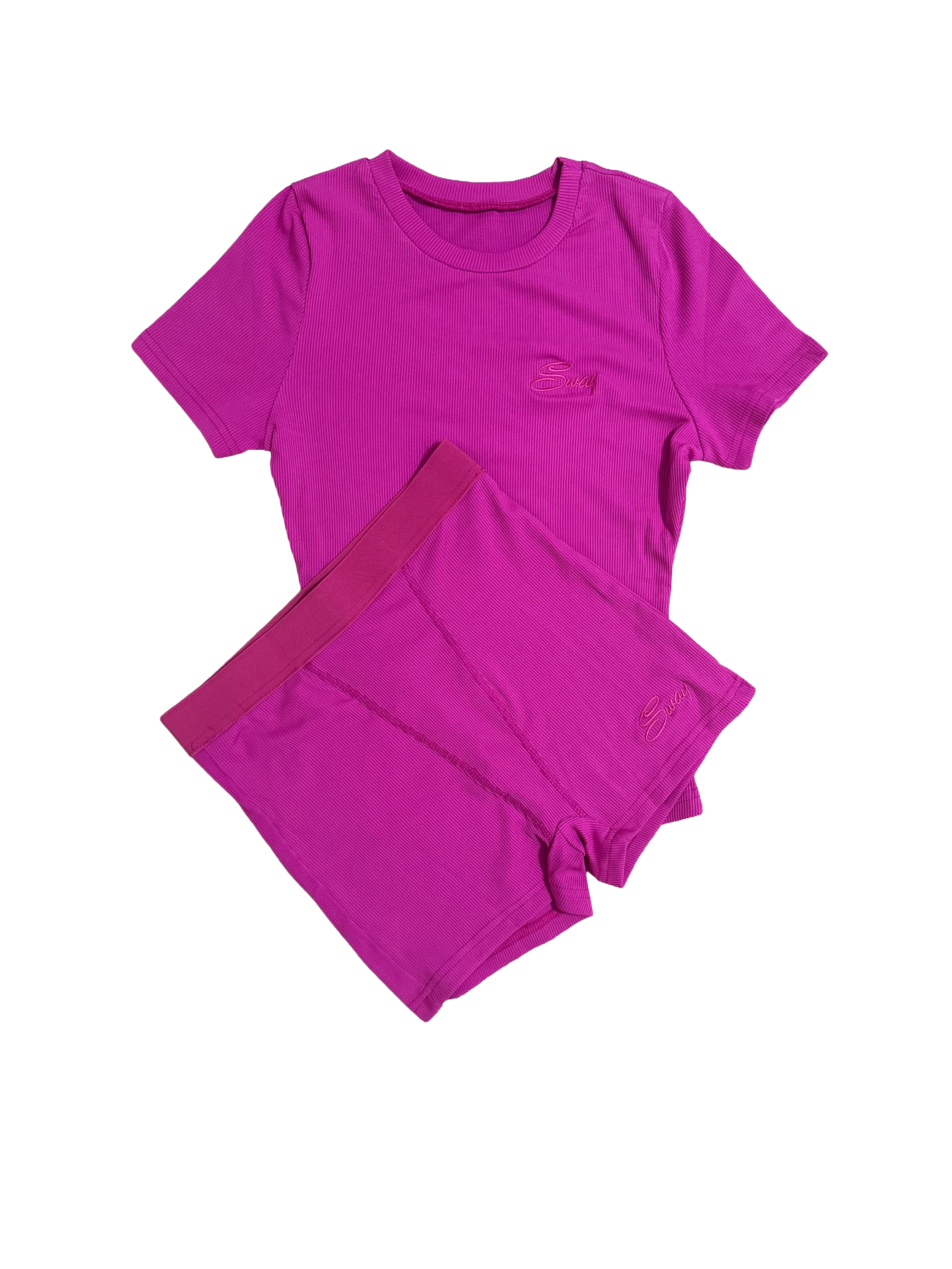 Pink Women Shirt set