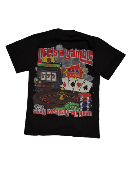 Black Life’s A Gamble Tee