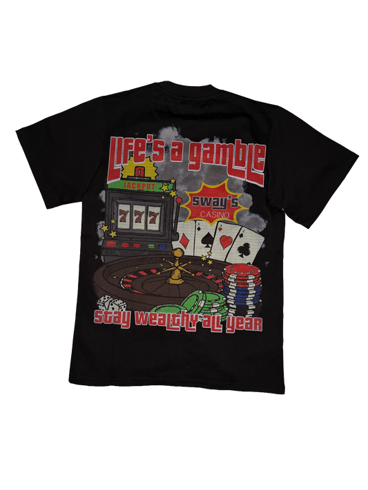 Black Life’s A Gamble Tee