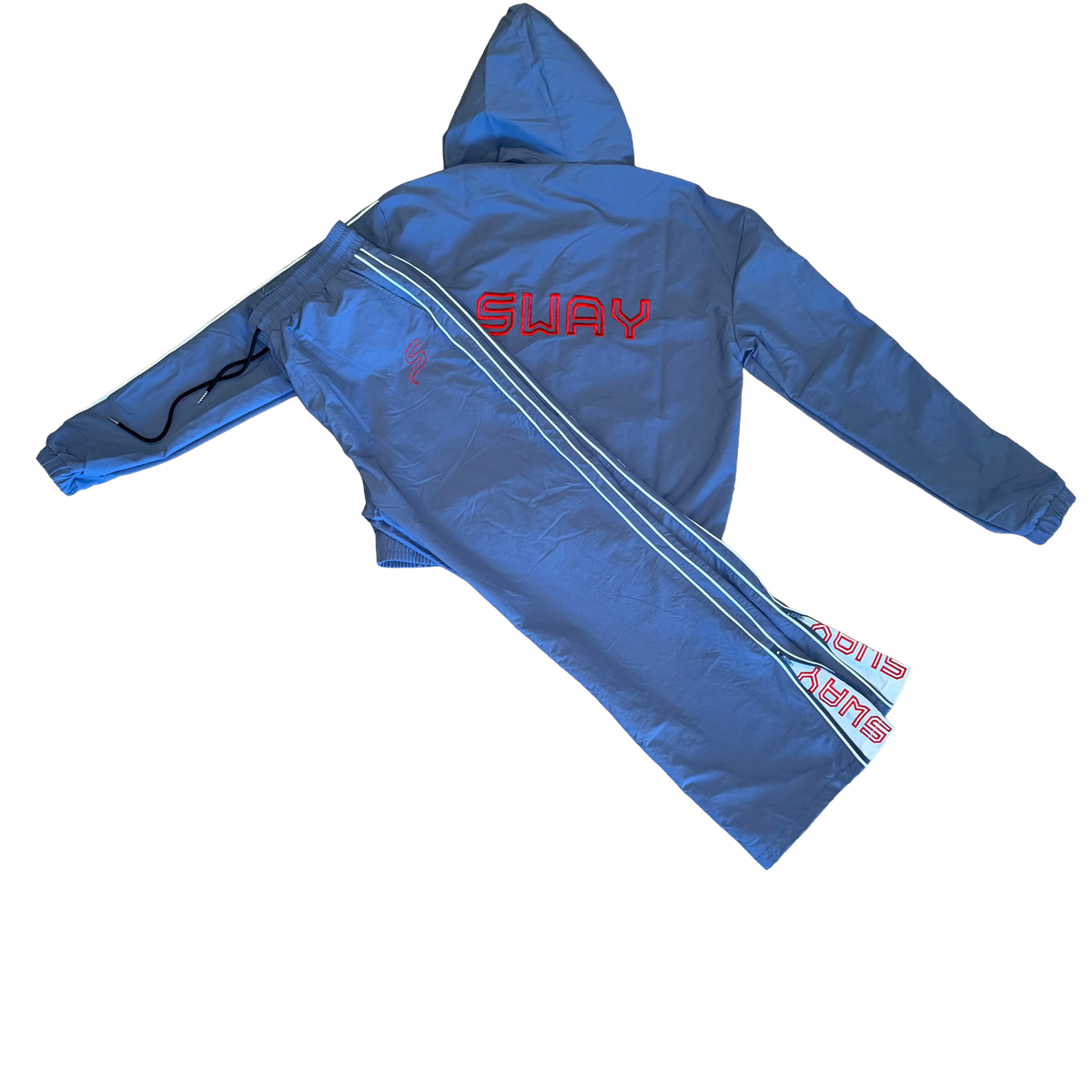 Grey + Red 1/4 zip sets